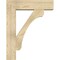 Ekena Millwork Legacy Block Rough Sawn Bracket w/ Offset Brace, Douglas Fir, 8"W x 30"D x 38"H BKT0806X30X38LEC05RDF - alternate 3